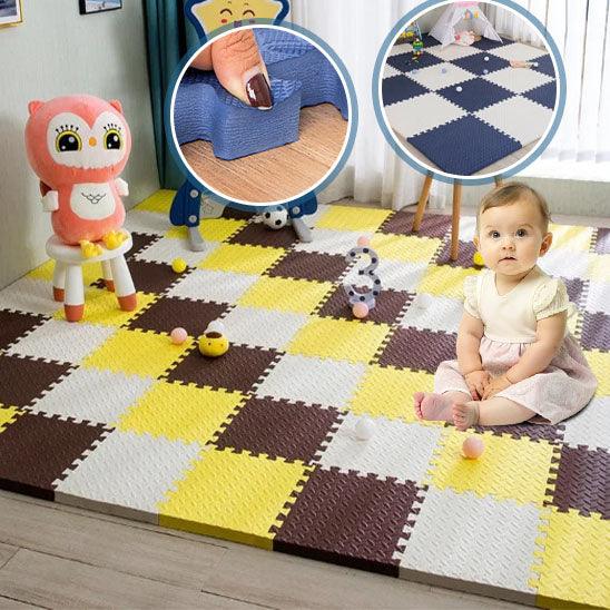 tapis-d_eveil-bebe-montessori-jaune-marron